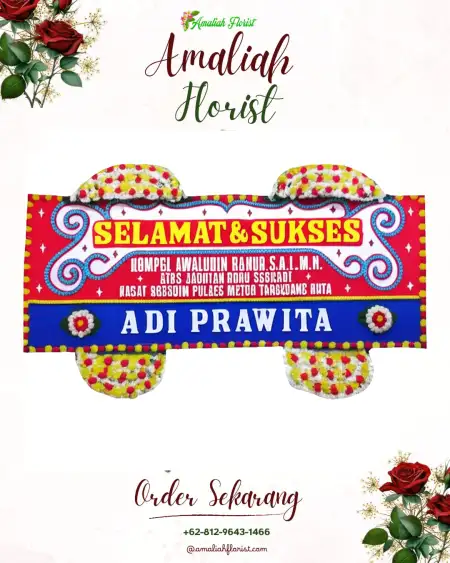 Papan Bunga Ucapan Selamat Kadubeureum